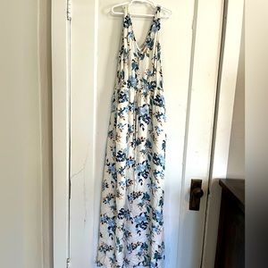 Lucky Brand Ivory Floral dress XS